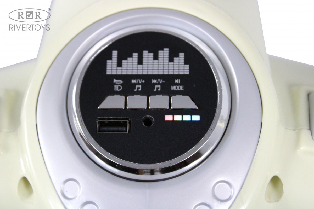 Электромобиль RIVERTOYS Z222ZZ-GREY - фото 7
