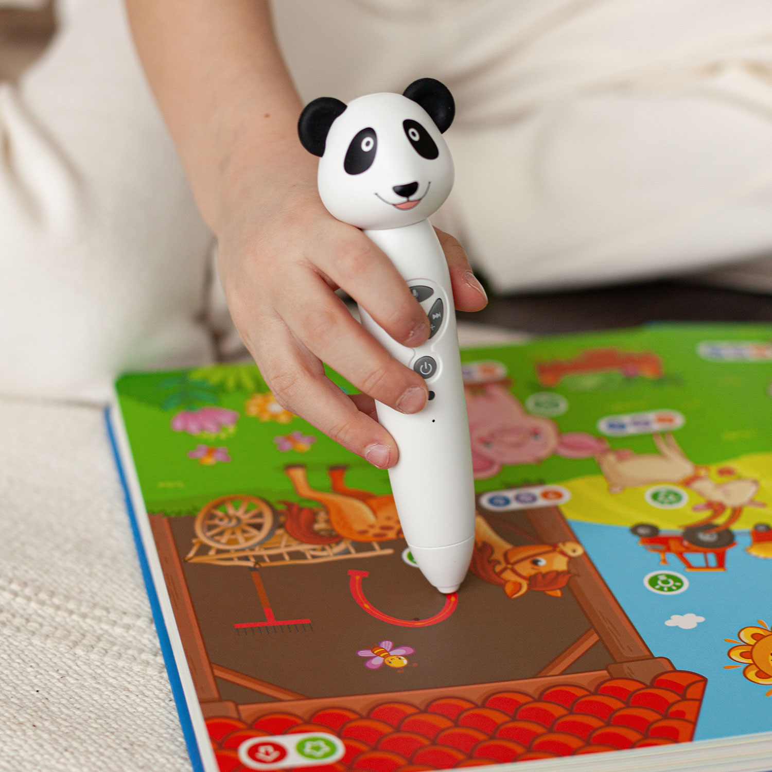 Игрушка BertToys Панда + Животные - фото 19