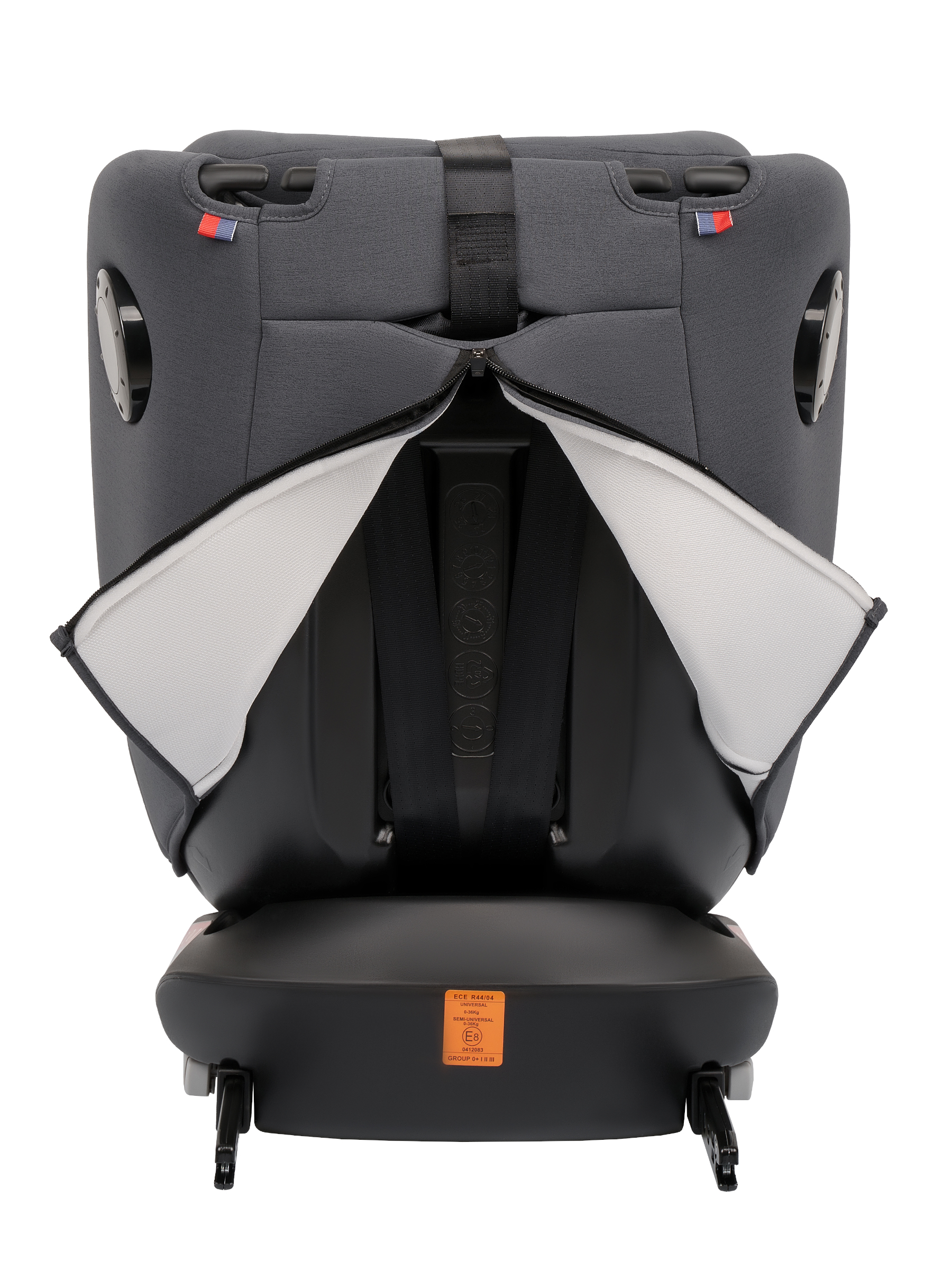 Автокресло JOVOLA Prime Isofix серый Isofix 0+/1/2/3 (0-36 кг) - фото 19