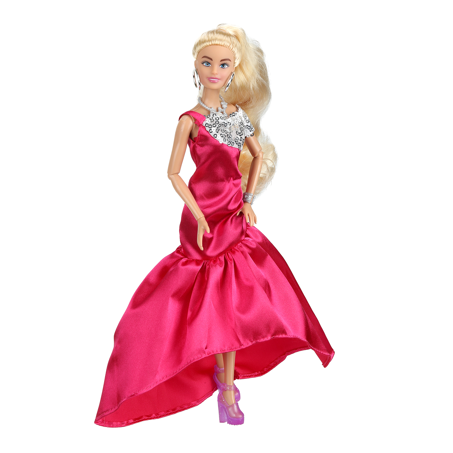 Кукла модельная Карапуз София Glam высота 29 см 395441 - фото 3