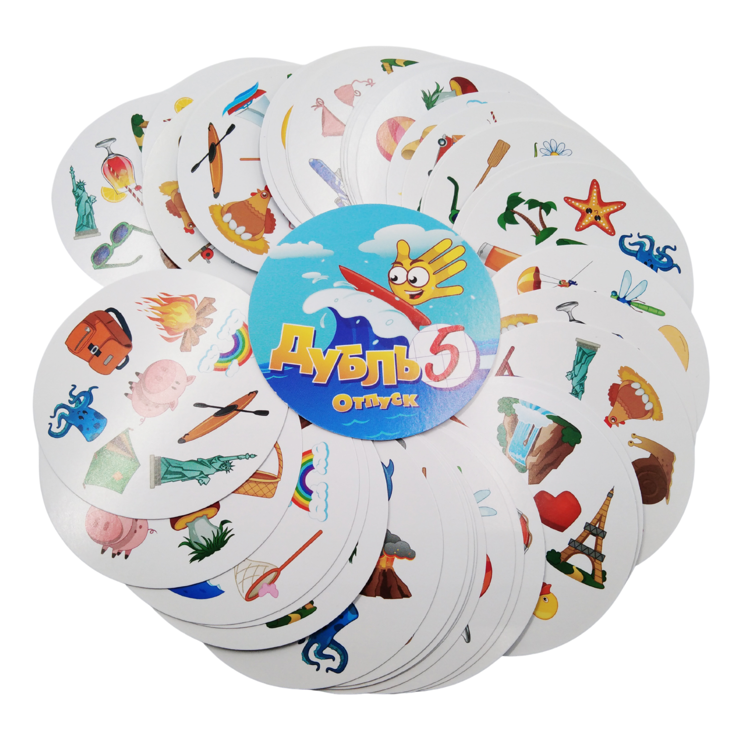 Настольная игра Нескучные игры Дубль Отпуск - фото 3