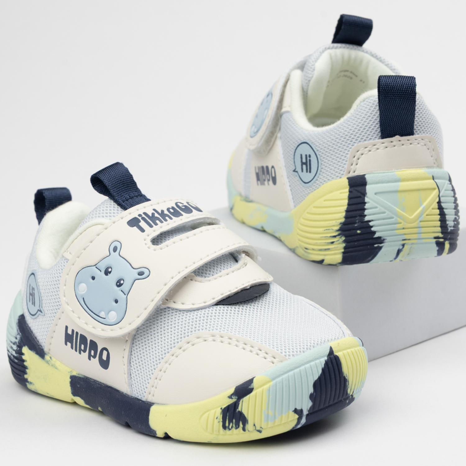 Кроссовки TikkaGo 2G11_21139_beige-blue - фото 2