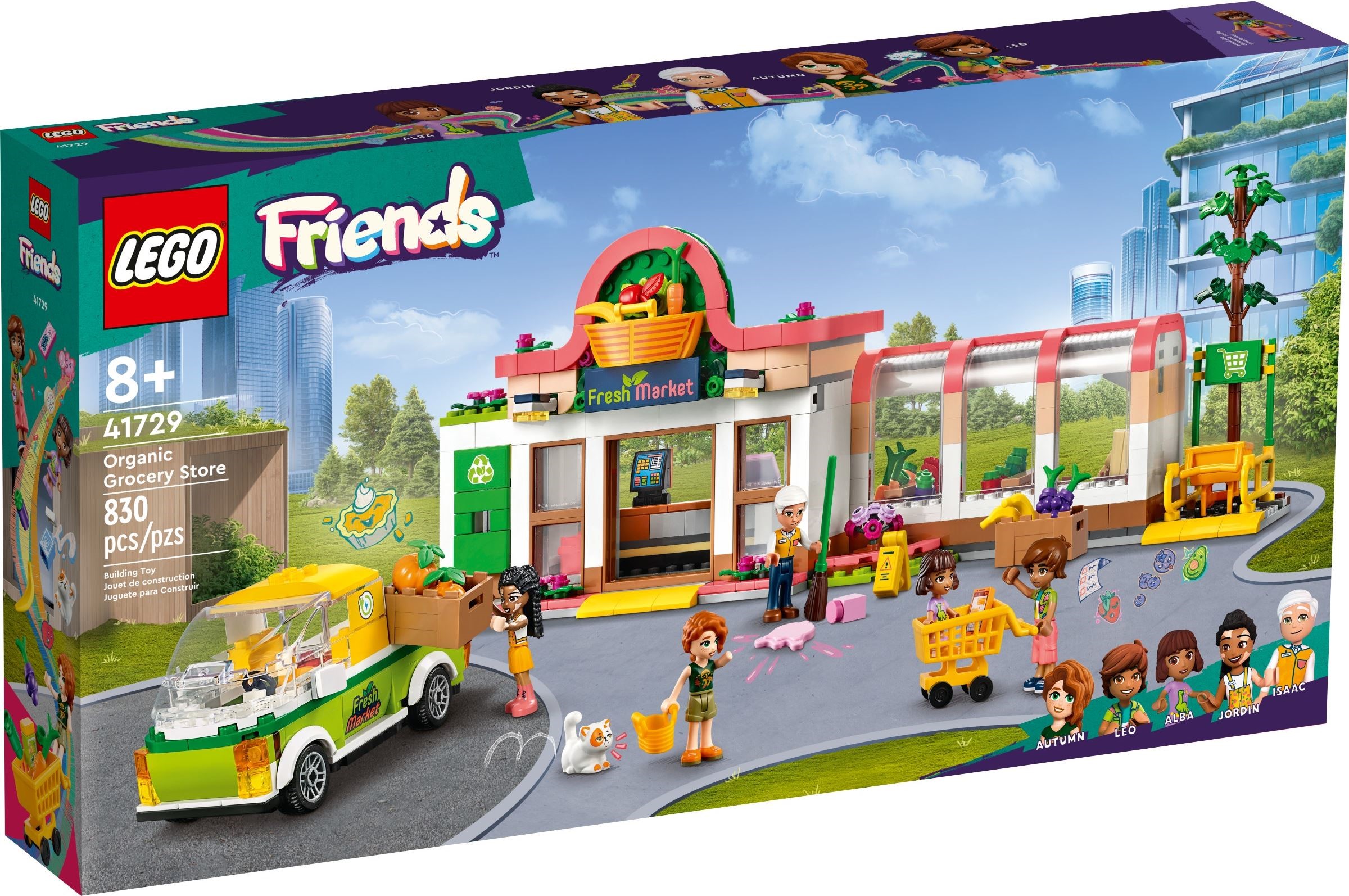 Изображение товара Конструктор LEGO Friends Магазин органических продуктов, 785 деталей для детей от 8 лет Изображение товара Конструктор LEGO Friends Магазин органических продуктов, 785 деталей для детей от 8 лет