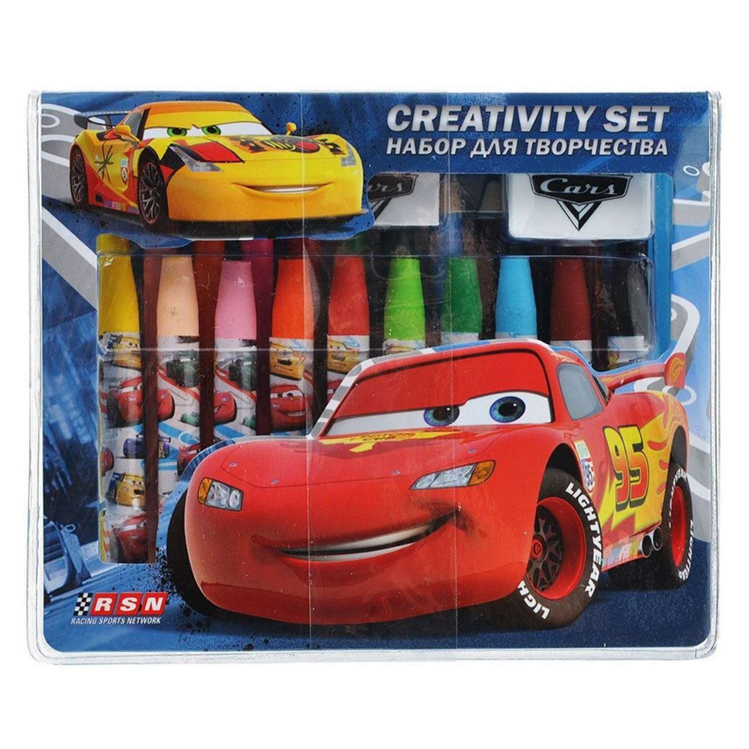 Набор канцелярский Kinderline CARS - фото 1