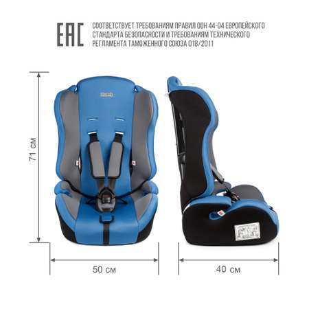 Автокресло ZLATEK Basic 1/2/3 (9-36 кг)