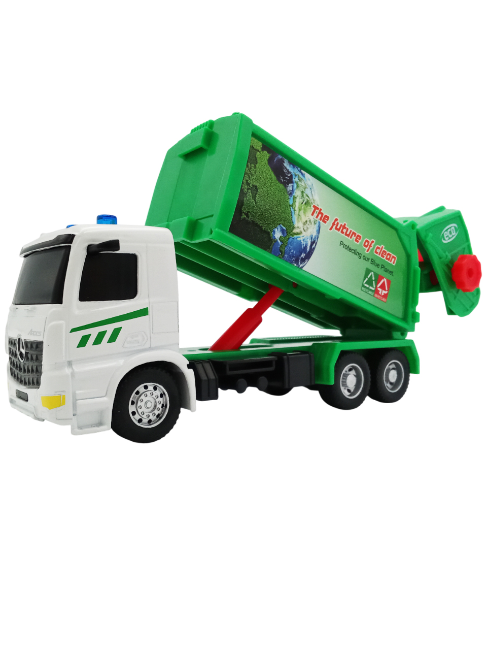 Мусоровоз Play Smart Mercedes со светом и звуком 1:50 в ассортименте 6727 - фото 4
