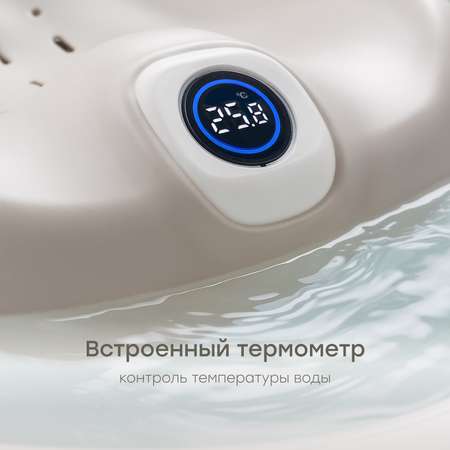 Горка для купания Happy Baby Chillas серый