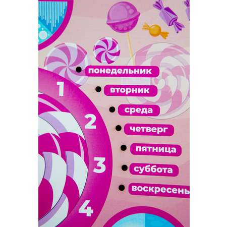 Игрушка FOFA бизиборд Карамельная страна
