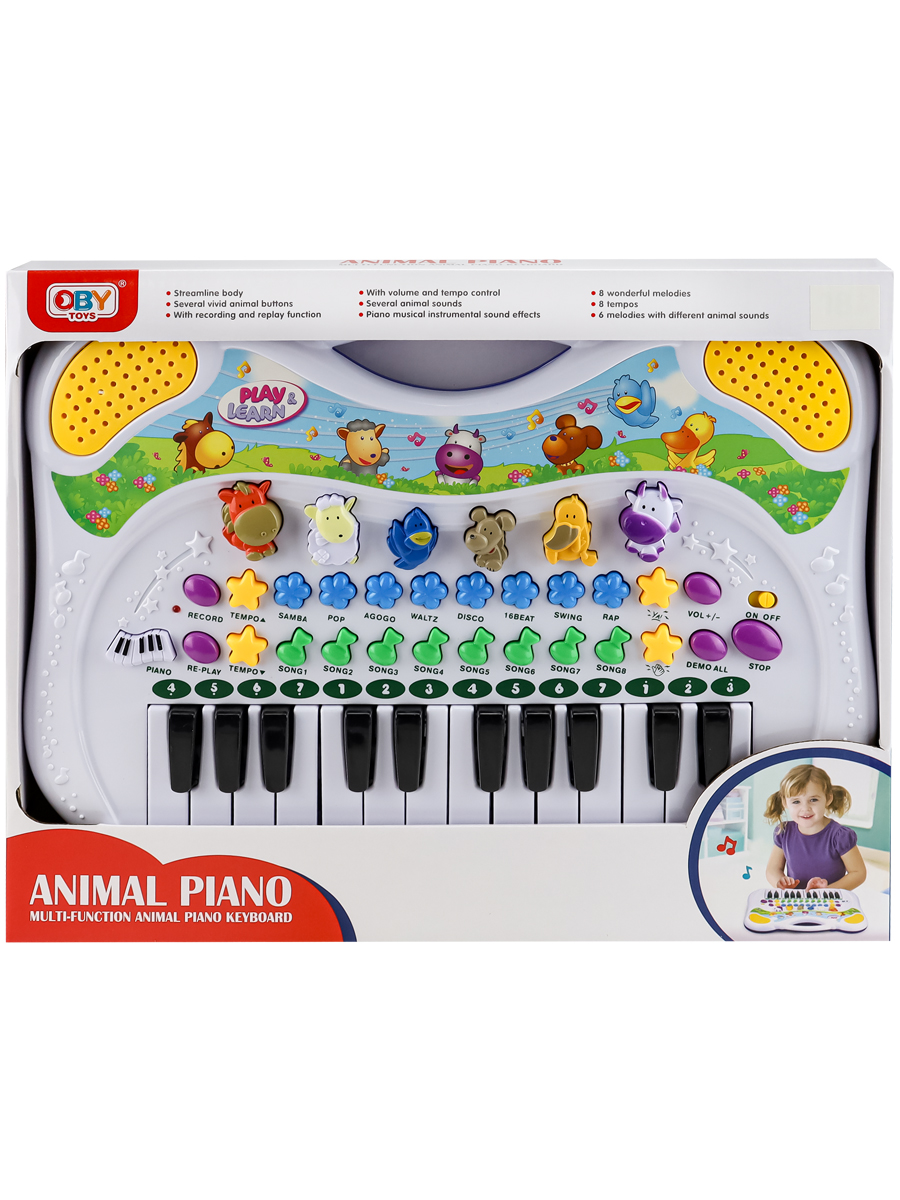 Игрушка музыкальная Рыжий кот пианино - фото 7