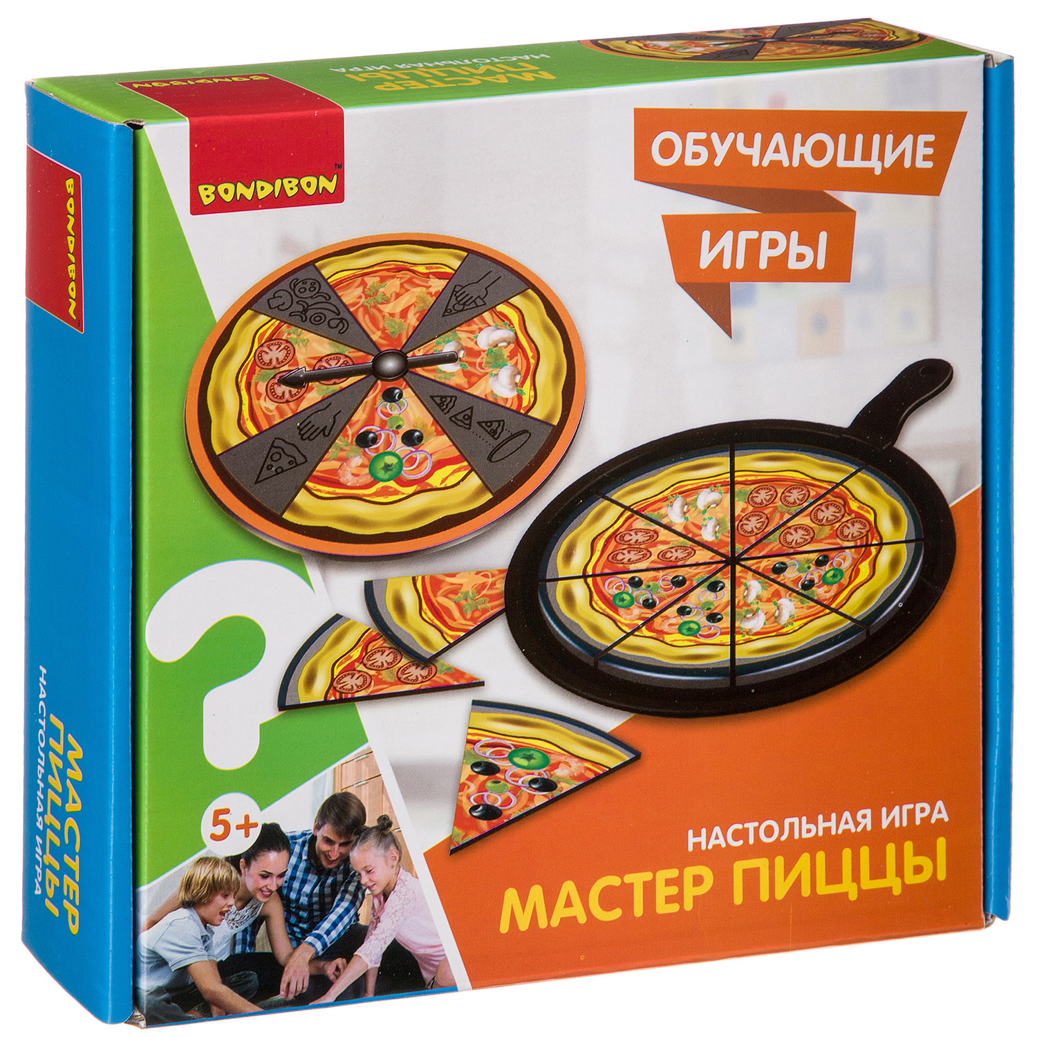 Настольная игра Bondibon на внимание Мастер Пиццы - фото 3