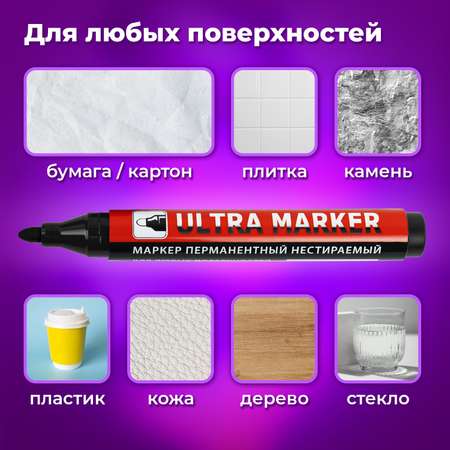Маркеры Brauberg перманентные 3 цв.