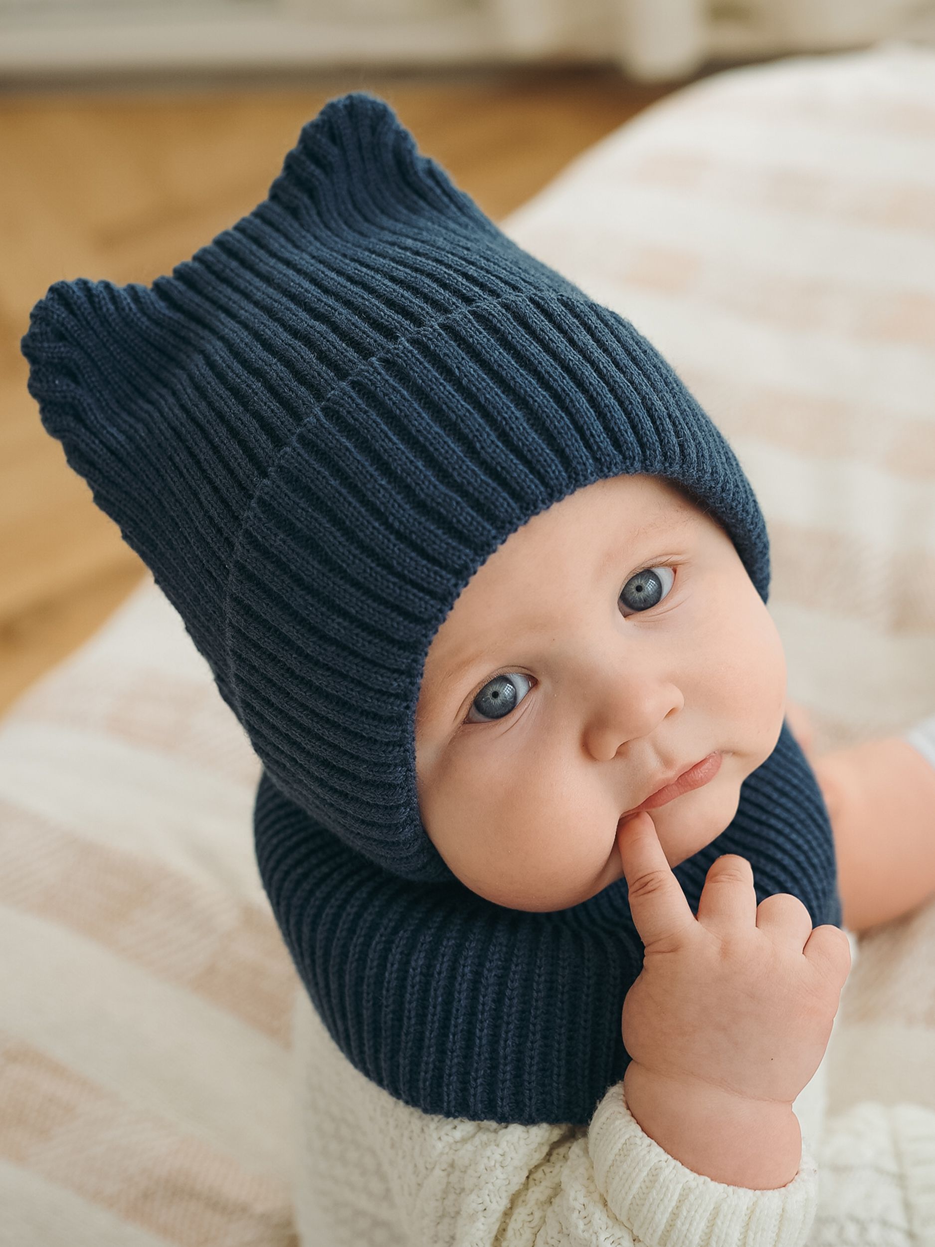 Шапка-шлем Starkoff Kids Д100328 - фото 3