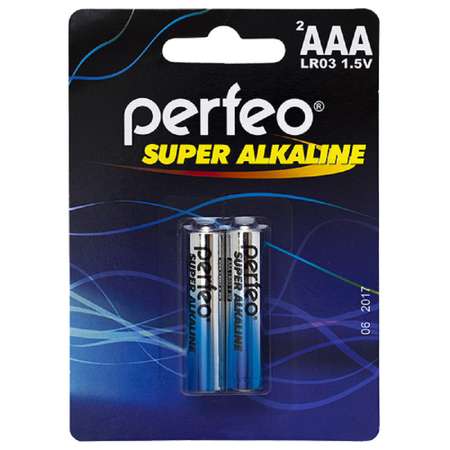 Батарейки Perfeo Super Alkaline щелочные ААА 2BL