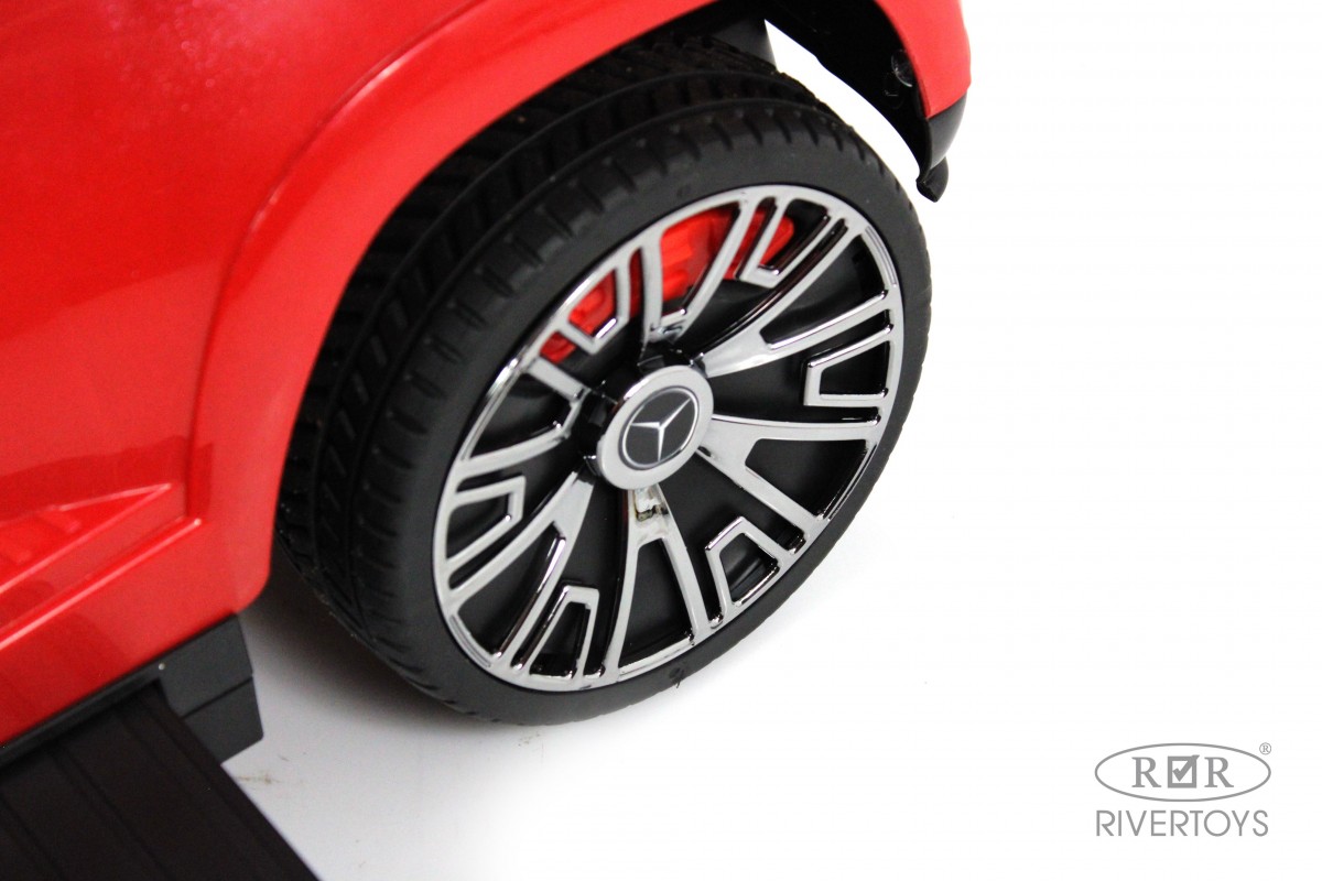Электромобиль RIVERTOYS Mercedes Z003ZZ-A-RED С пультом ДУ - фото 7