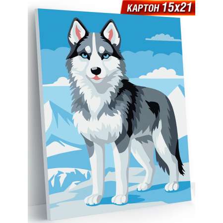 Картина по номерам Hobby Paint Северный волк в ассортименте