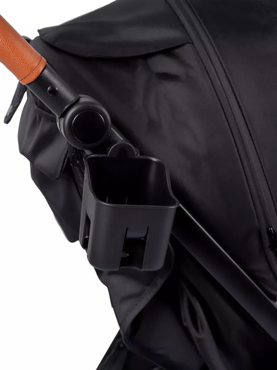 Коляска прогулочная TOMMY City черный - фото 13