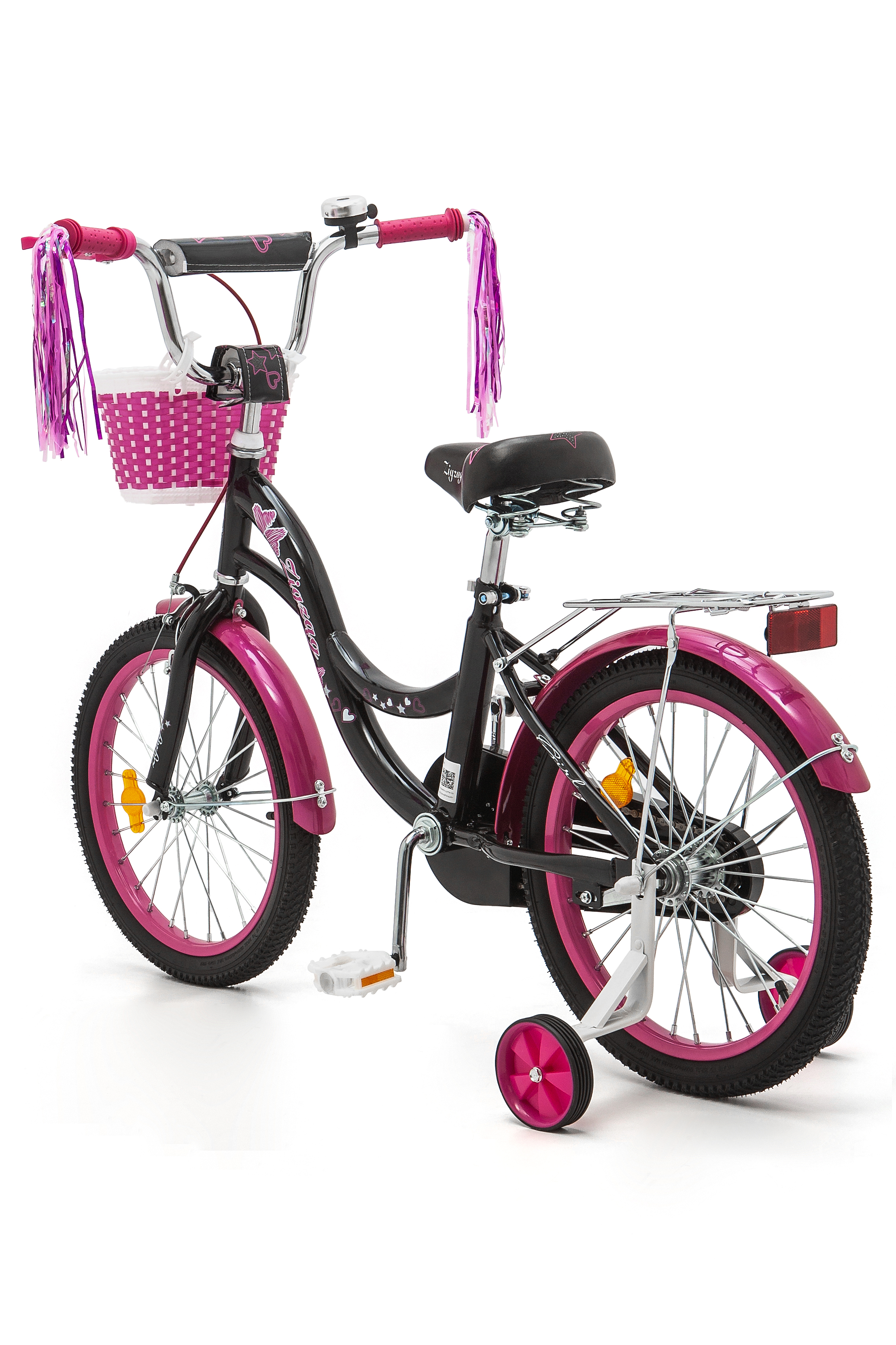 Двухколесный велосипед ZigZag 18 дюймов - фото 12