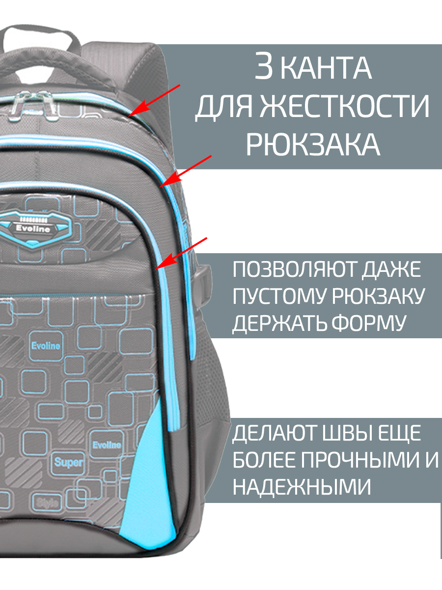 Ранец Evoline - фото 6