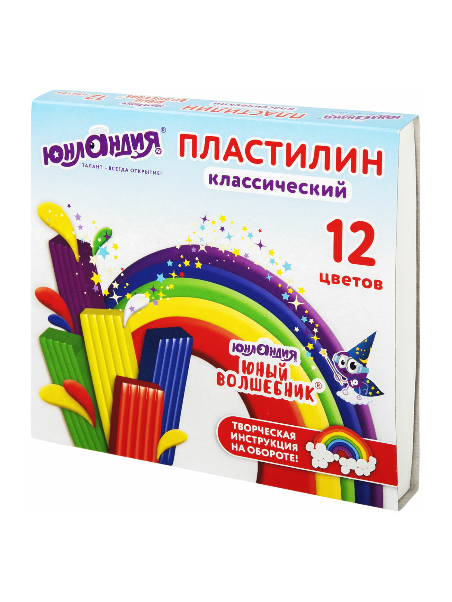 Пластилин Юнландия 12 цв. - фото 5