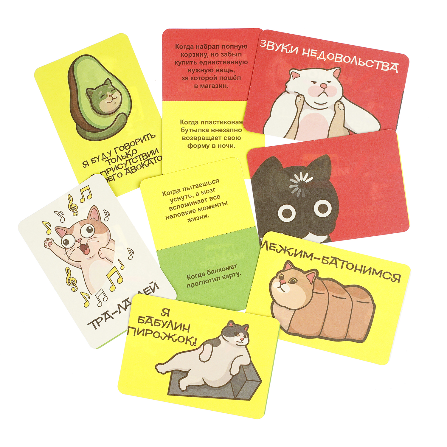 Настольная игра Умные игры Куб мемов Котики - фото 3