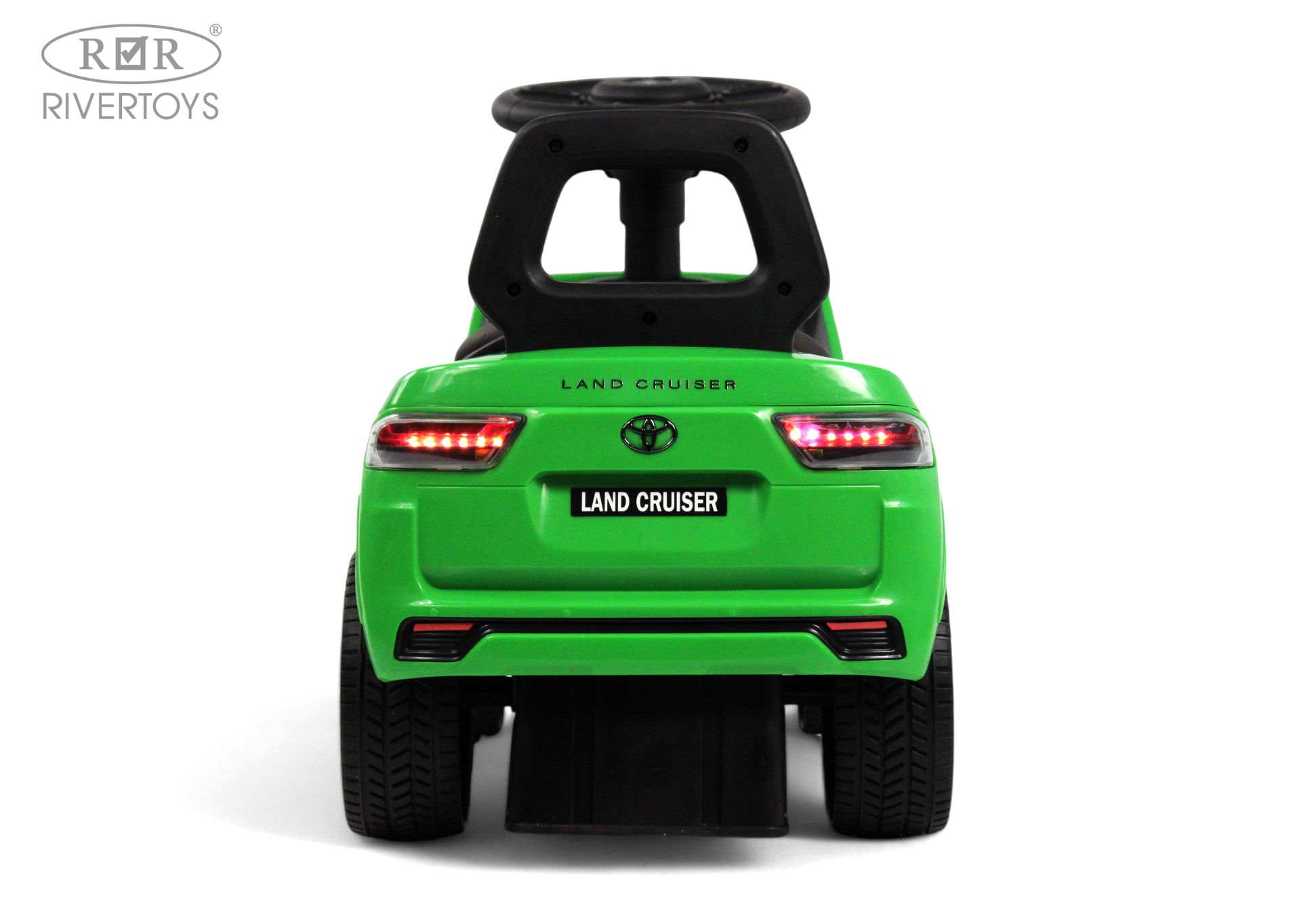 Каталка RIVERTOYS Z002ZZ-D-GREEN зеленый - фото 5