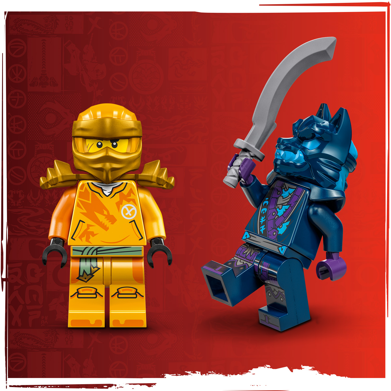 Конструктор LEGO NINJAGO Удар дракона Армина 27 дет. - фото 6