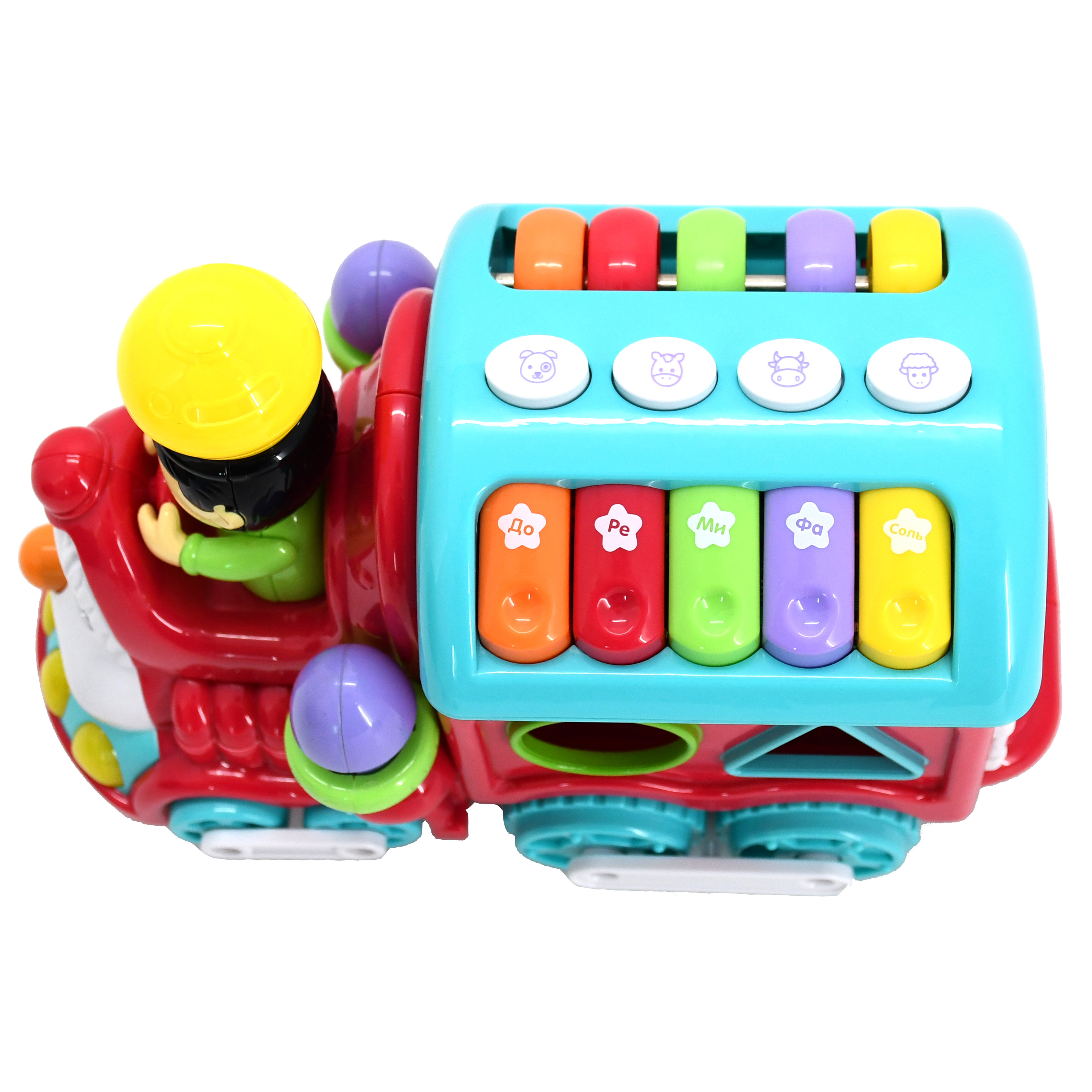 Игрушка BabyGo сортер Паровоз - фото 12