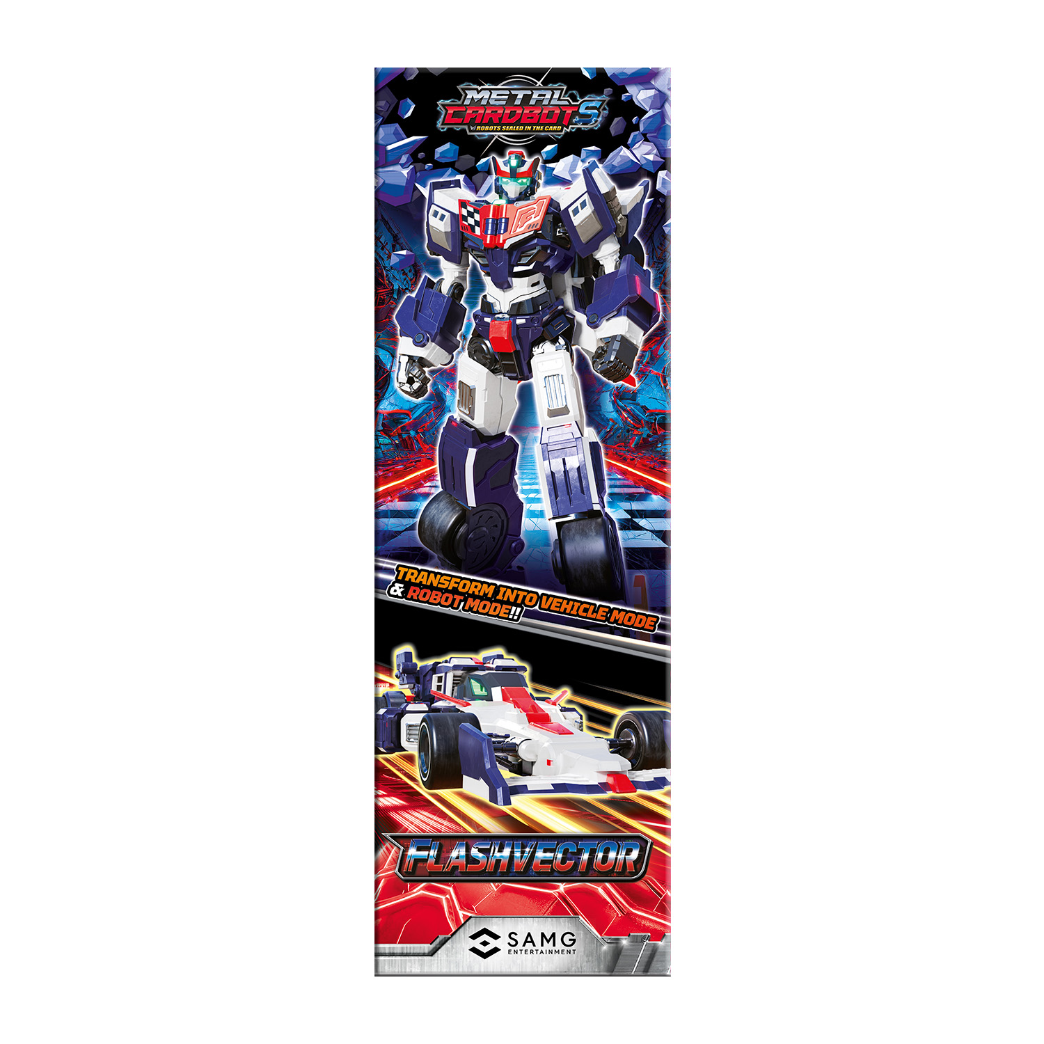 Фигурка METAL-CARDBOT Флэшвектор - фото 11