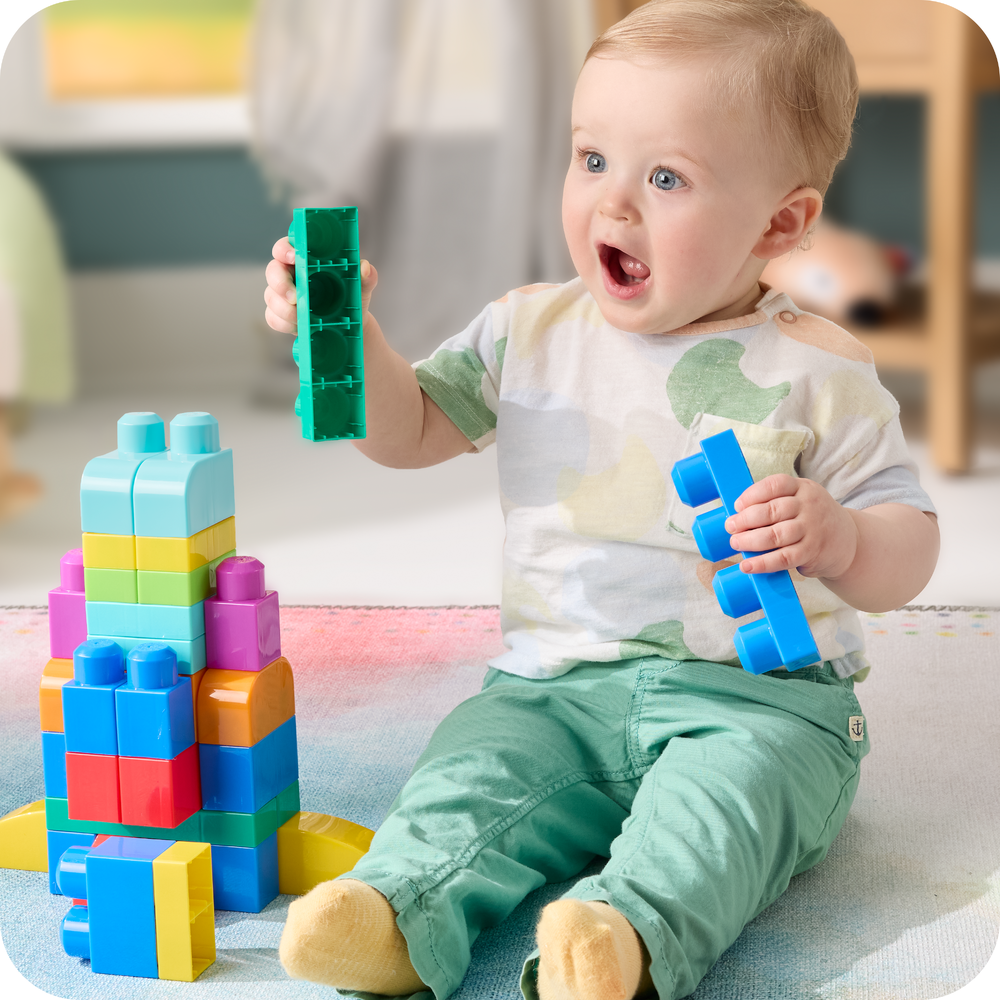 Конструктор Mega Bloks First Builders 80 дет. - фото 8