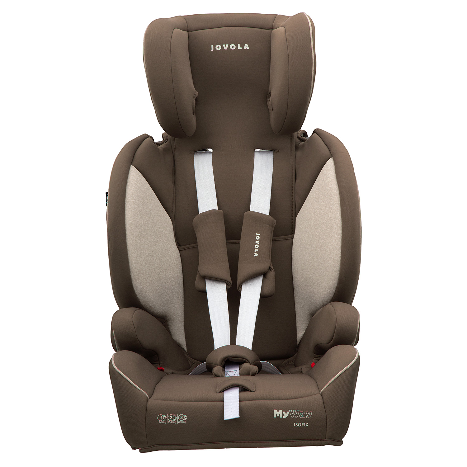 Автокресло JOVOLA MyWay Isofix 1/2/3 (9-36 кг) бежевый - фото 15