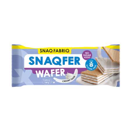 Батончик Snaq Fabriq вафельный со сливочным вкусом 120г