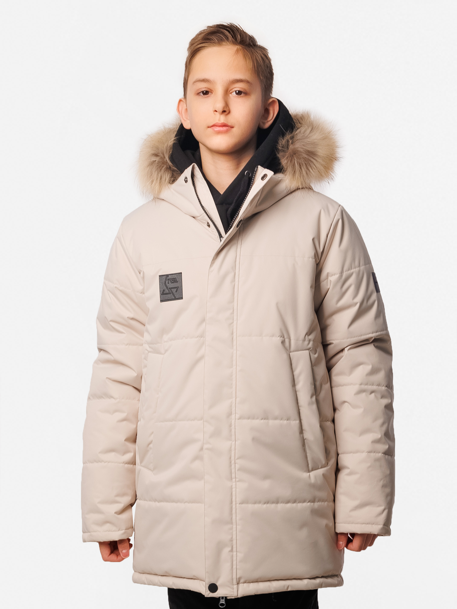 Куртка Potomok 3w24-212беж - фото 3