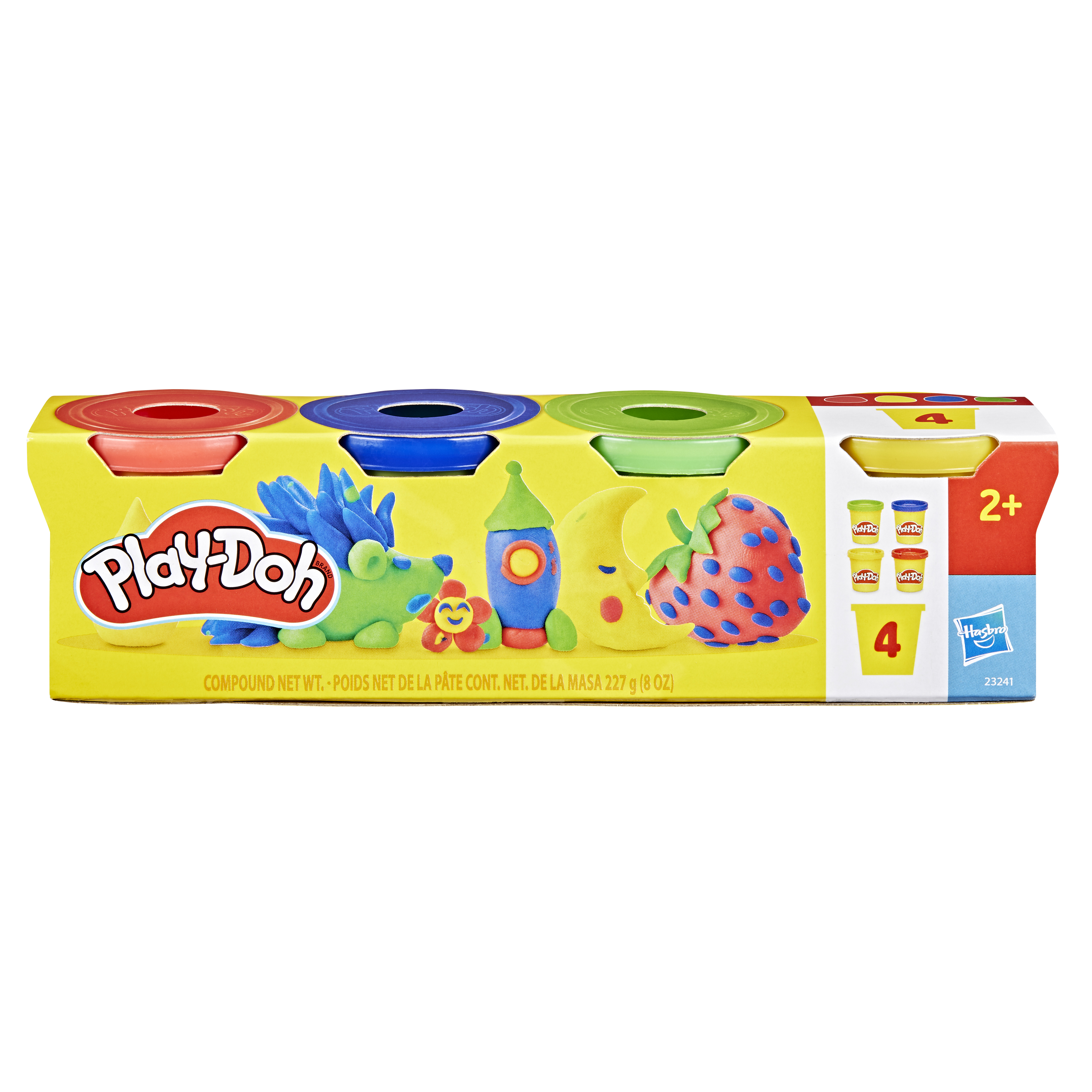 Масса для лепки Hasbro набор Play-Doh 4 баночки - фото 3