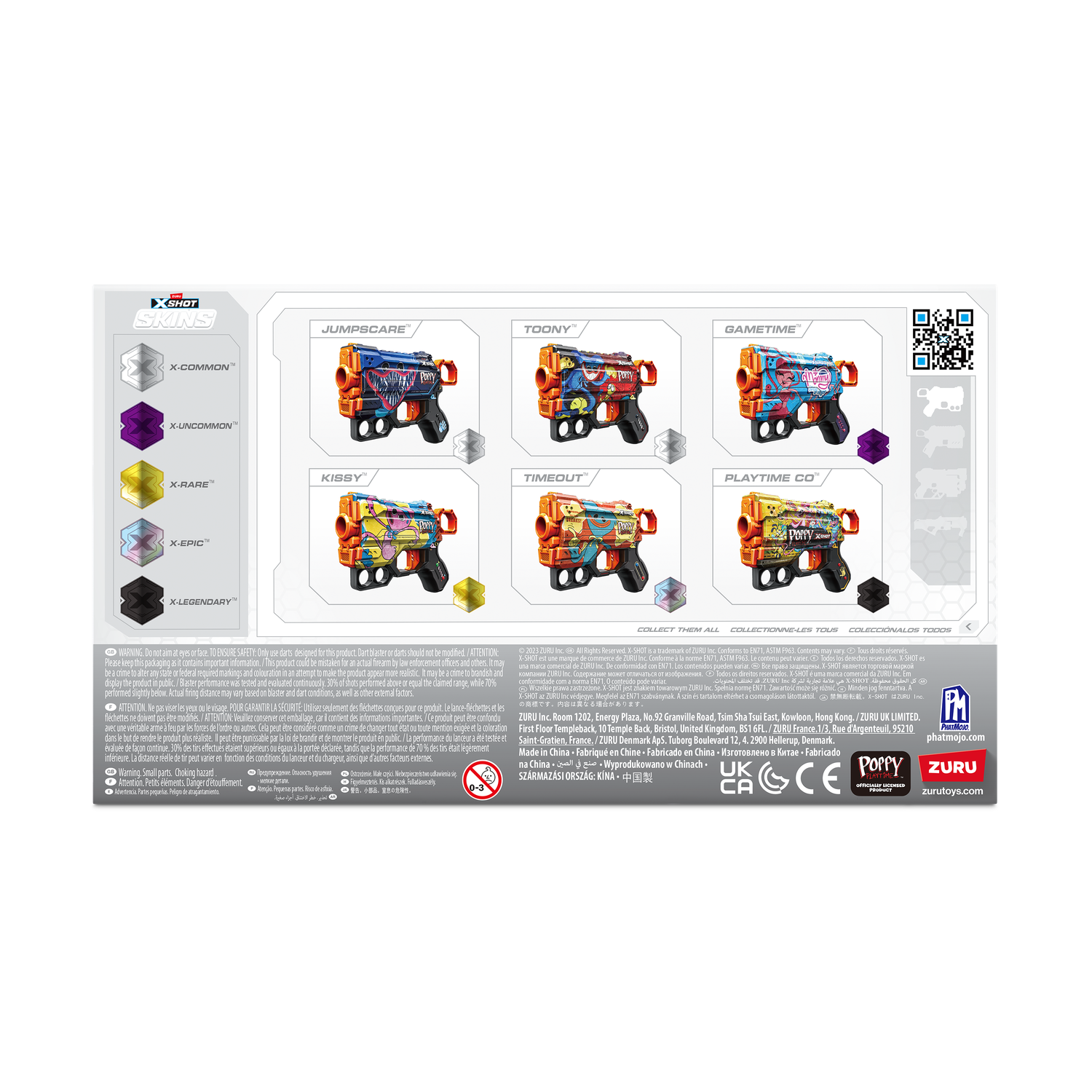 Бластер Zuru XSHOT  Skins в ассортименте - фото 11