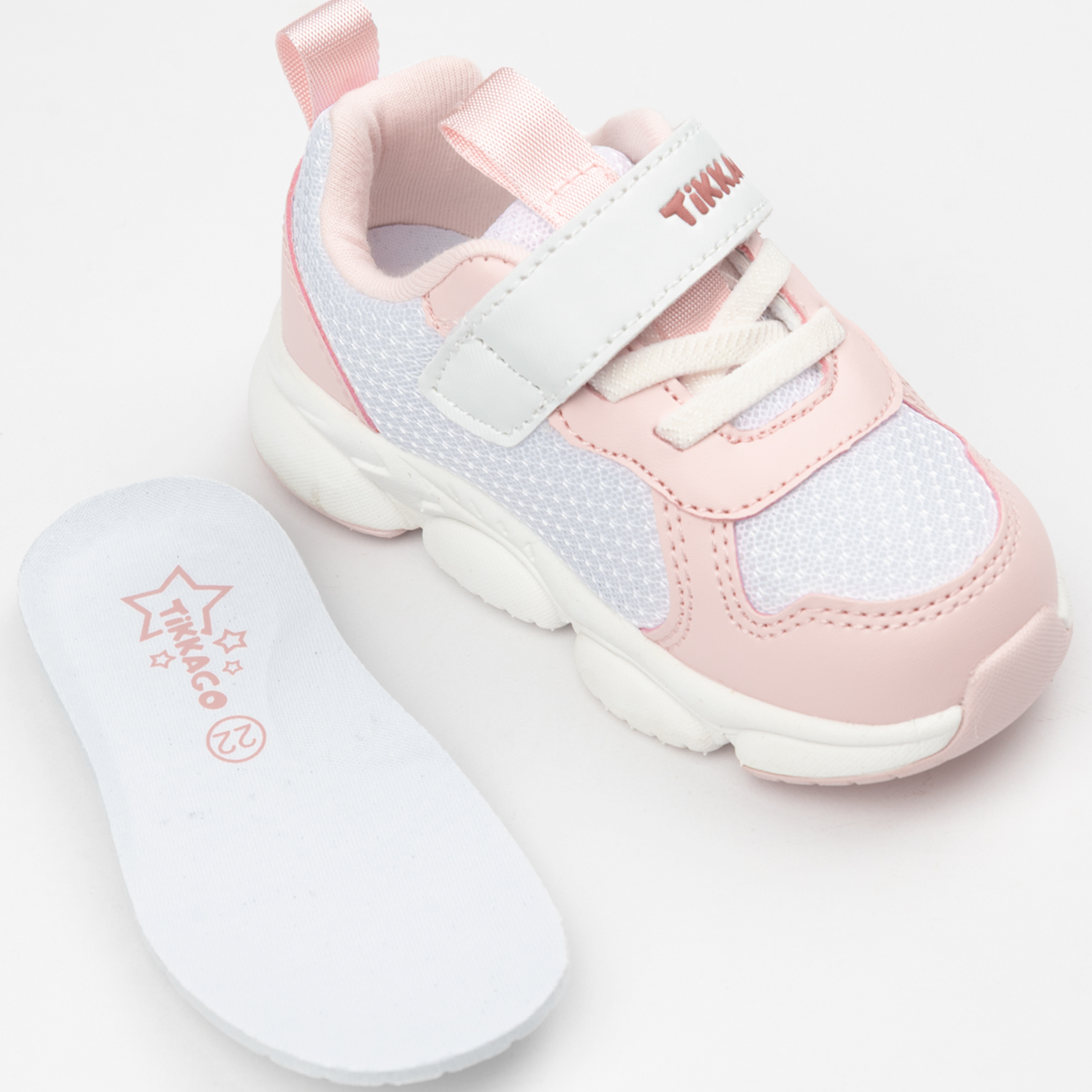 Кроссовки TikkaGo 4E04_2575_white-pink - фото 4