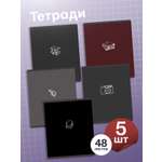 Тетрадь AXLER клетка 48 лист. 5 шт.