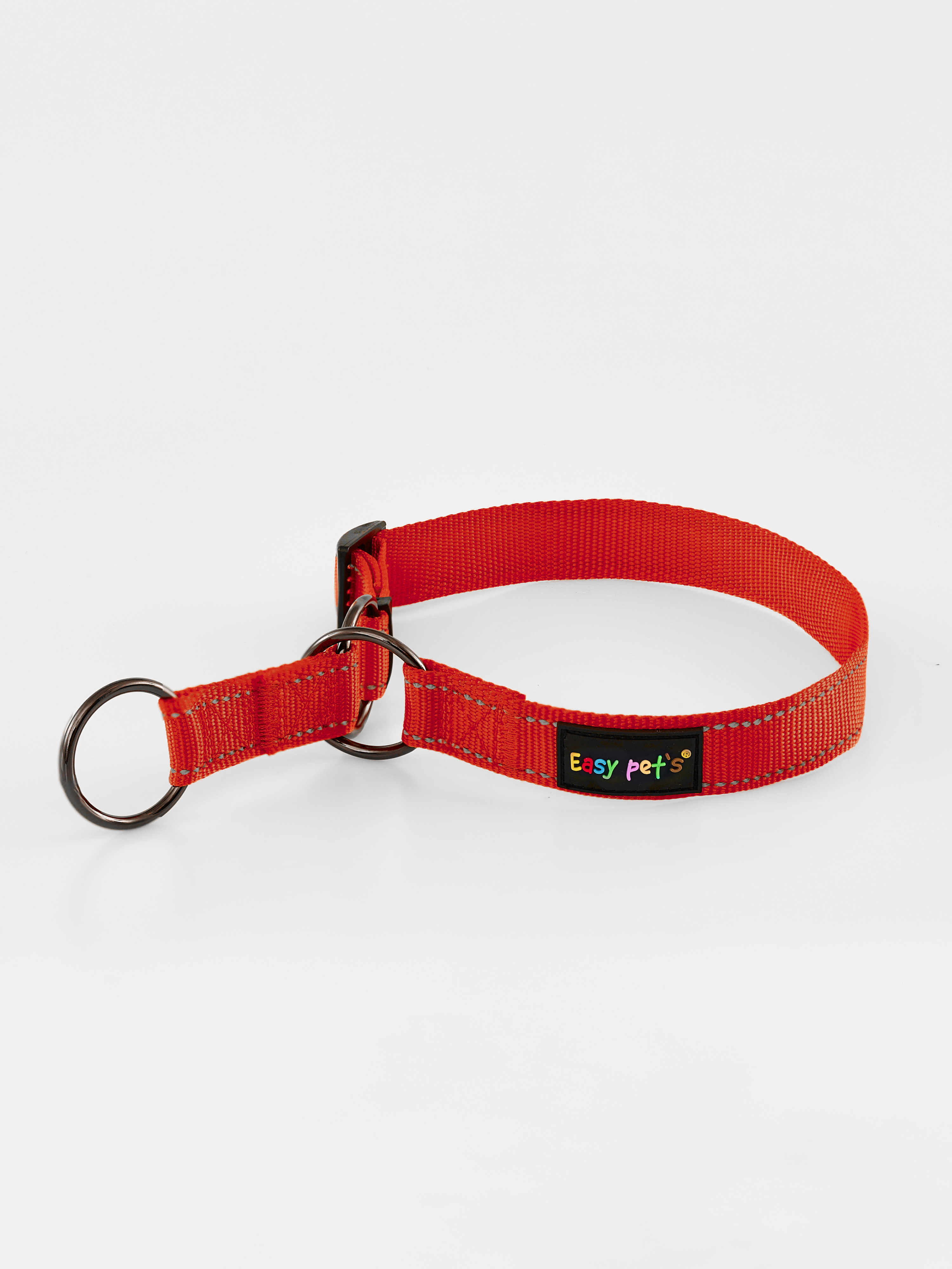 Ошейник для собак Easy Pets 5013 Half-choke collar красный р-р M 30-50см - фото 11