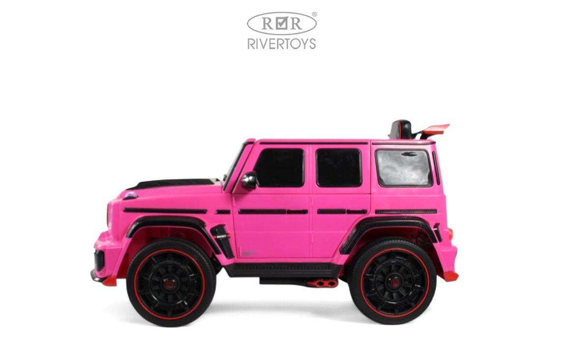 Электромобиль RIVERTOYS Mercedes Z777ZZ-PINK С пультом ДУ - фото 5