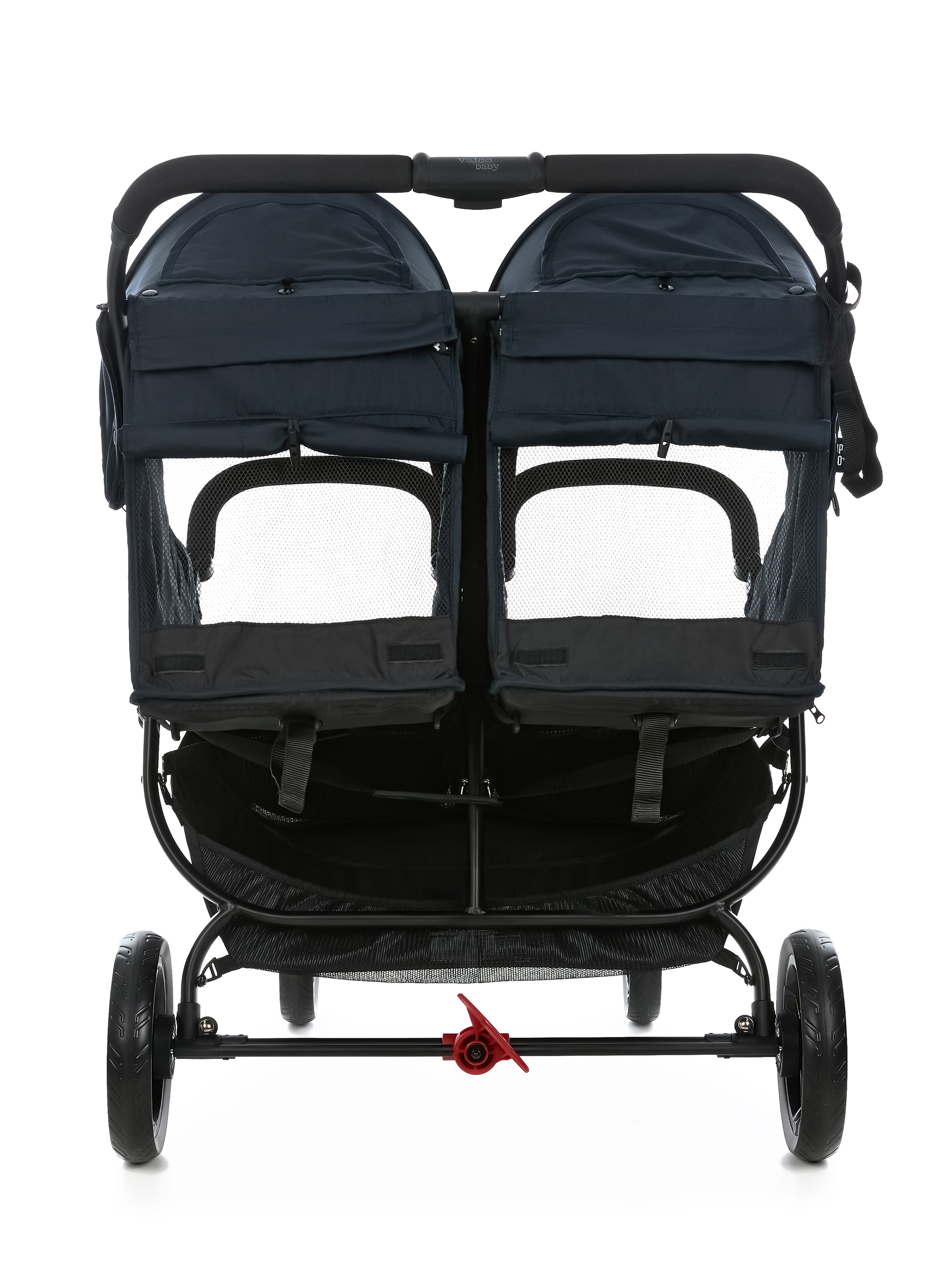Коляска прогулочная для двойни Valco baby Snap Duo Flatt Matt синий - фото 18