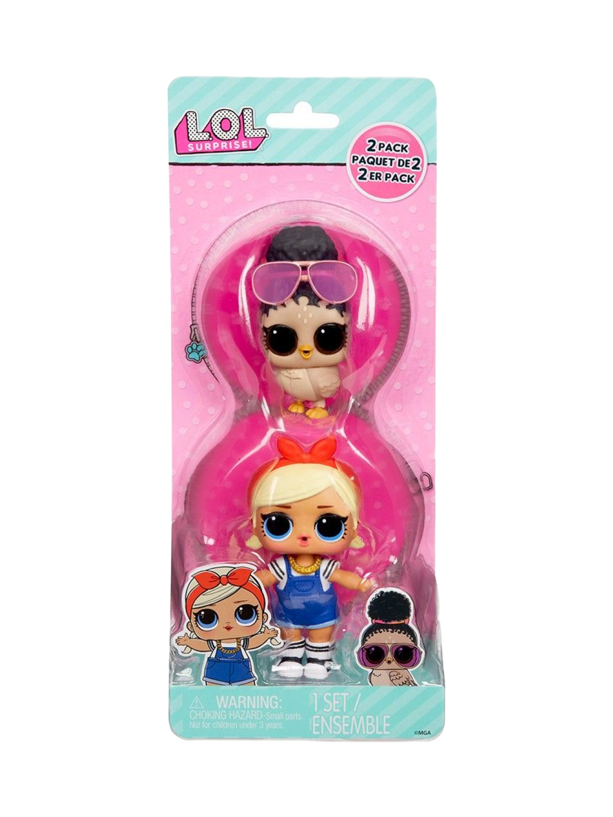 Кукла мини L.O.L. Surprise! opp tots с питомцем Шори 987833 красный бантик и питомец - фото 5