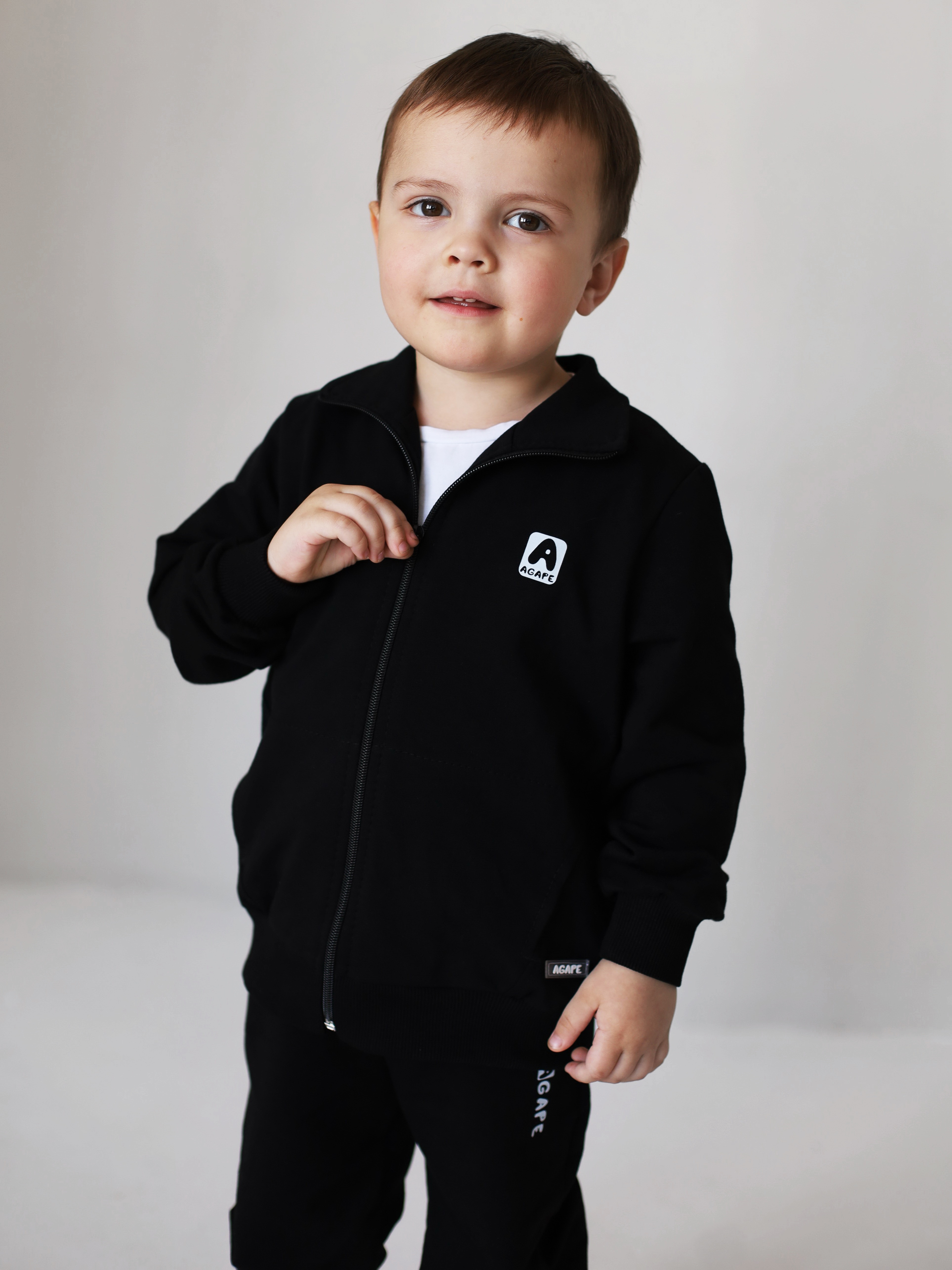 Костюм Агапэ 8015_черный - фото 3