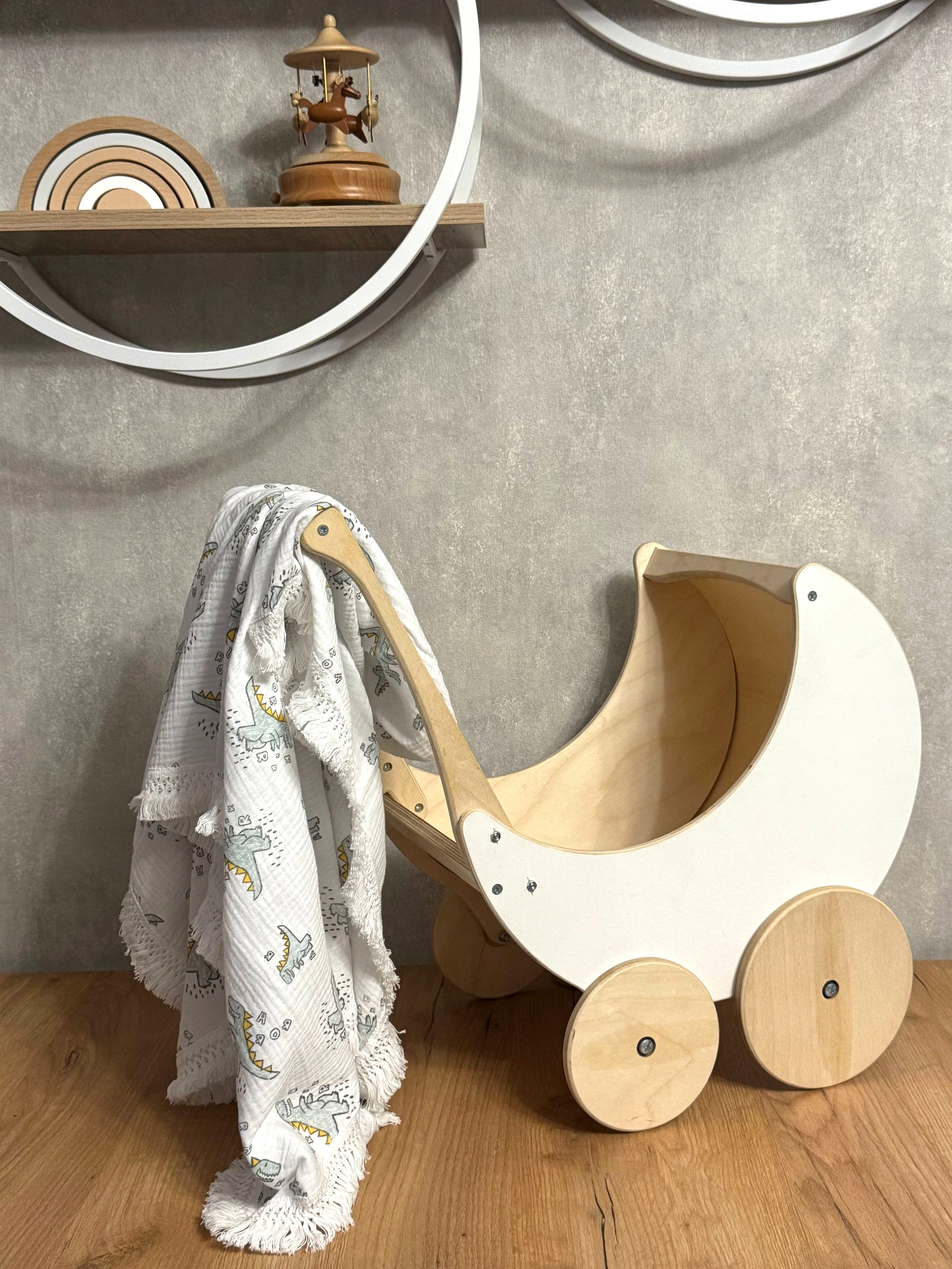 Плед Ладушки муслиновый 100 x 130 см муслин - фото 4