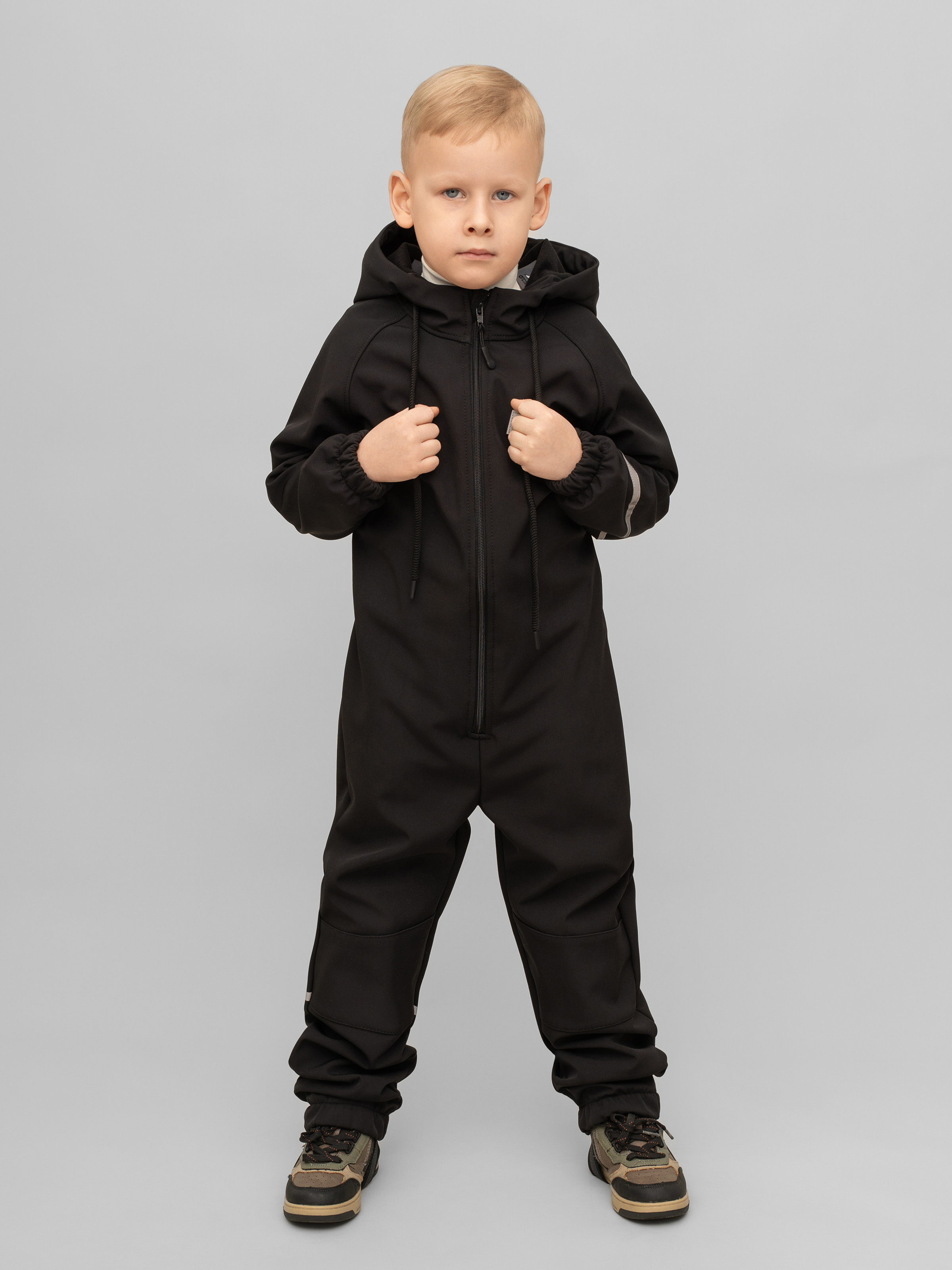 Комбинезон Arctic kids 30-043 черный - фото 21