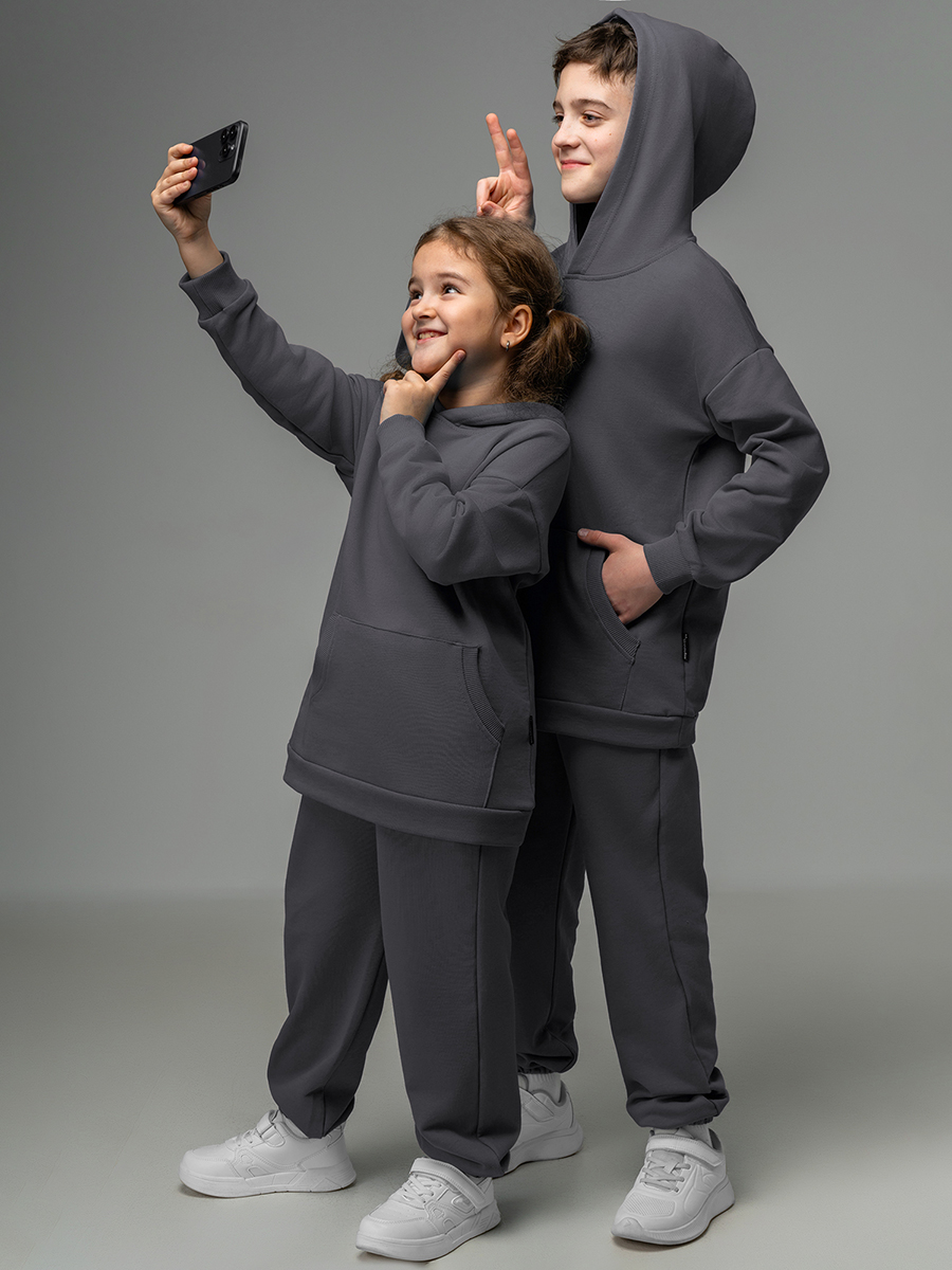 Спортивный костюм HappyFox HF00856графит - фото 11