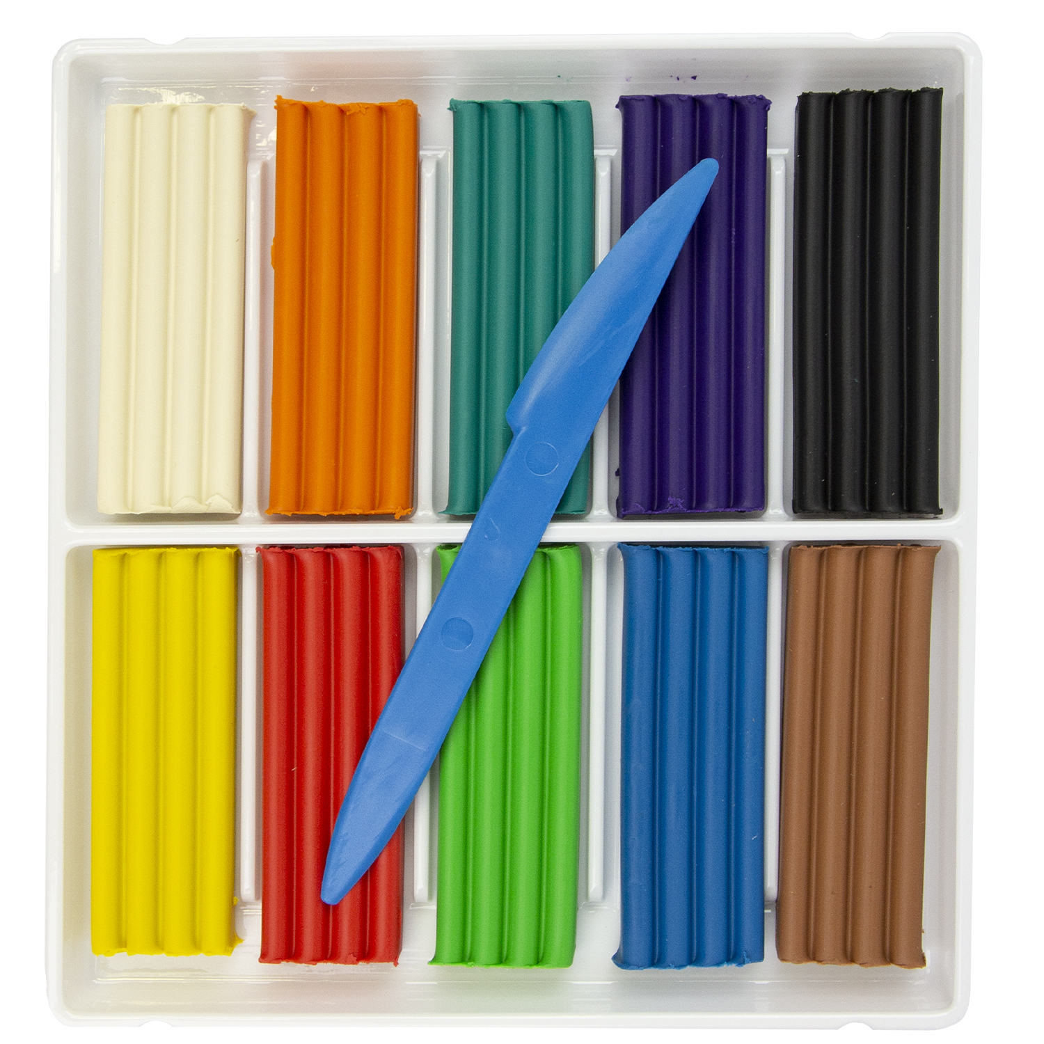 Пластилин Луч 10 цв. - фото 2