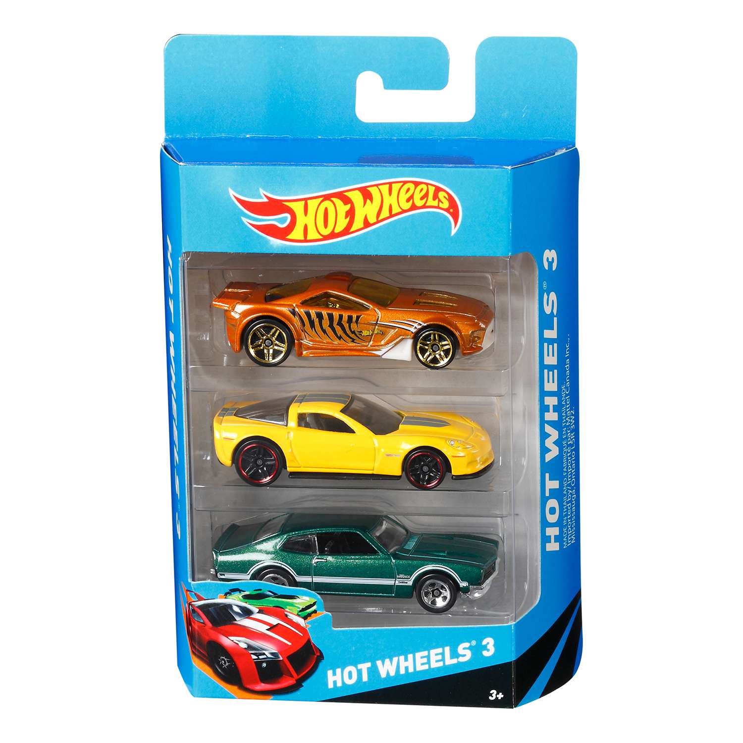 Игровой набор Hot Wheels из 3 машинок в ассортименте K5904 - фото 20