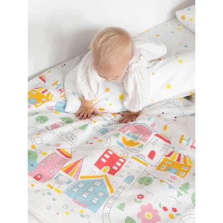 Постельное белье детское Baby Nice 160х80 см юниор поплин