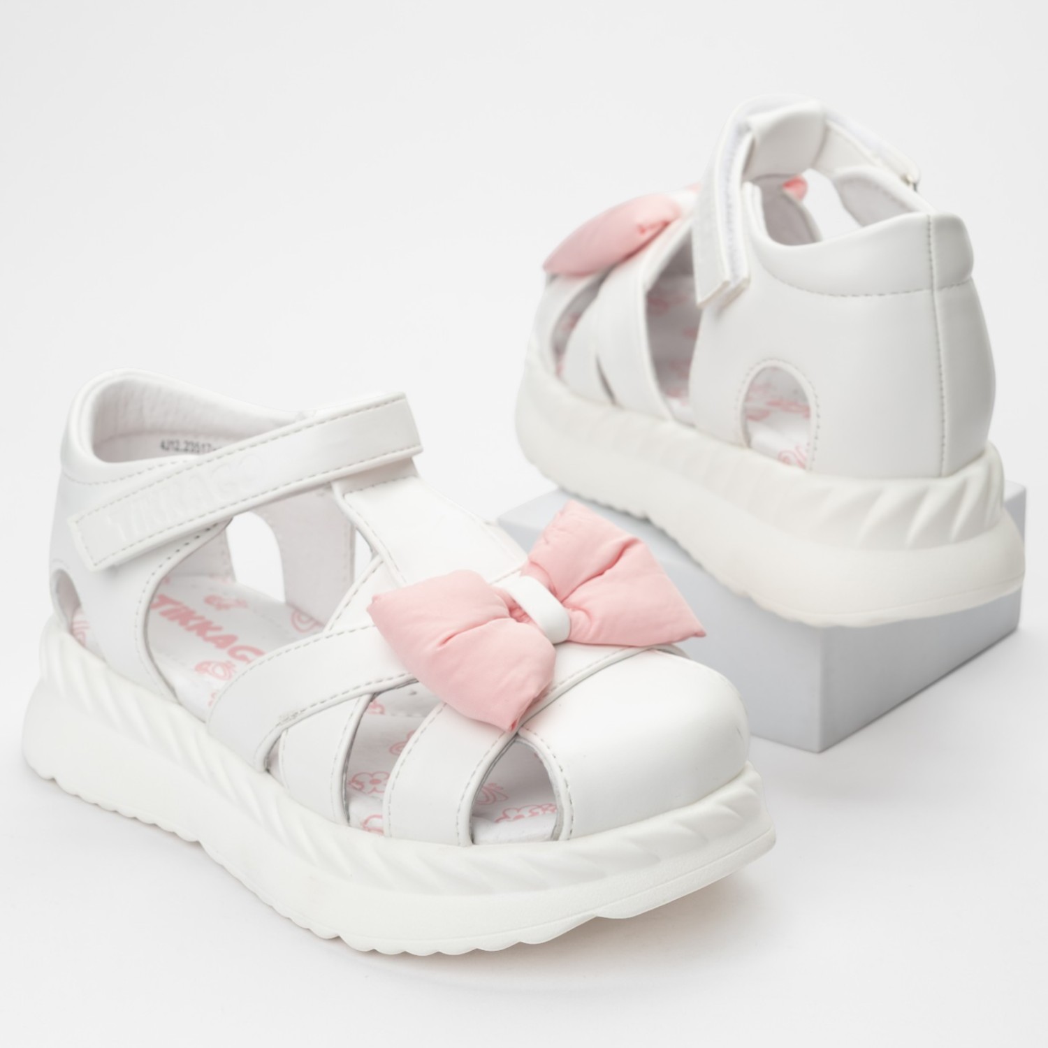 Сандалии TikkaGo 4J12_23517_white-pink - фото 3