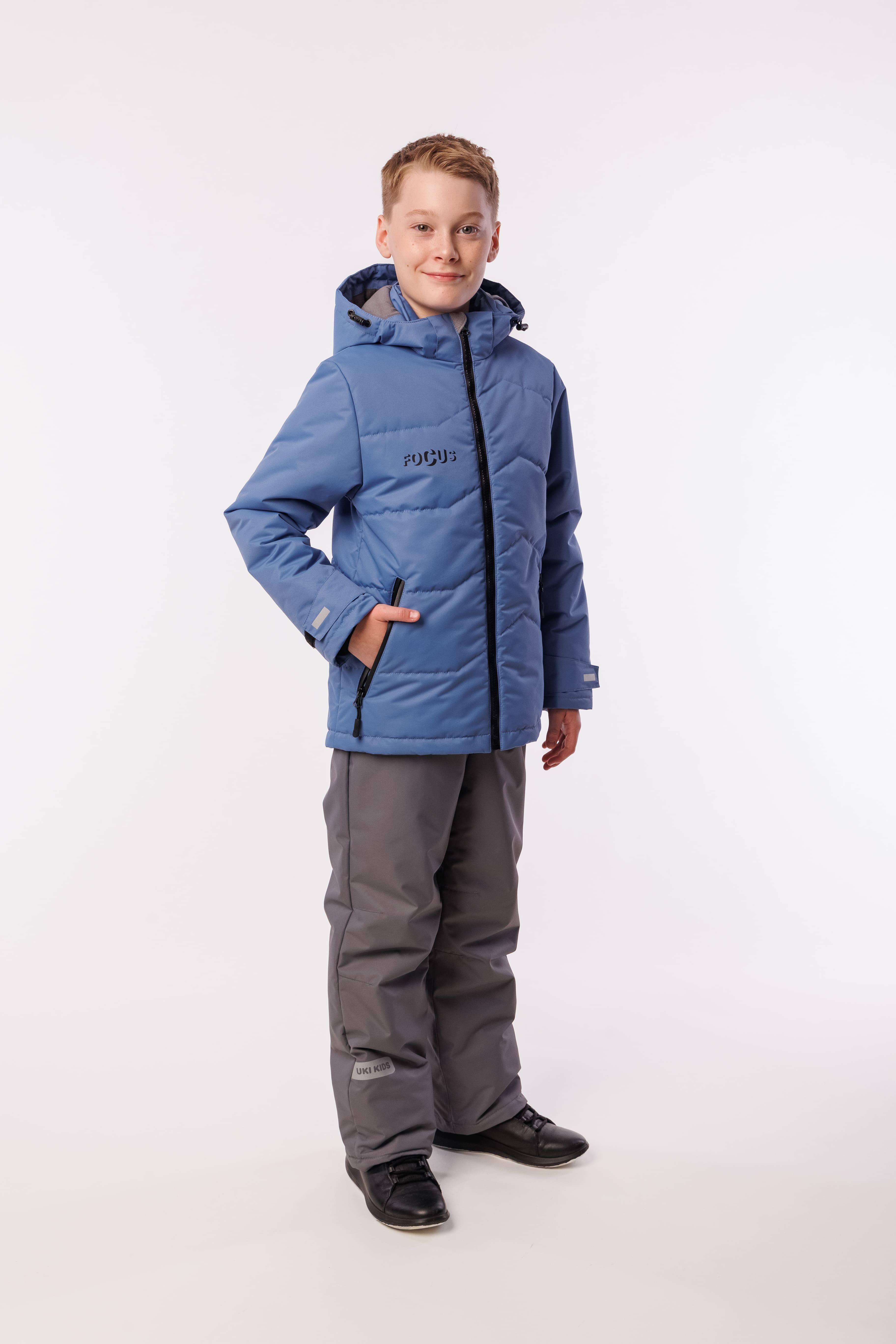 Костюм UKI KIDS 2spr24-015син - фото 1
