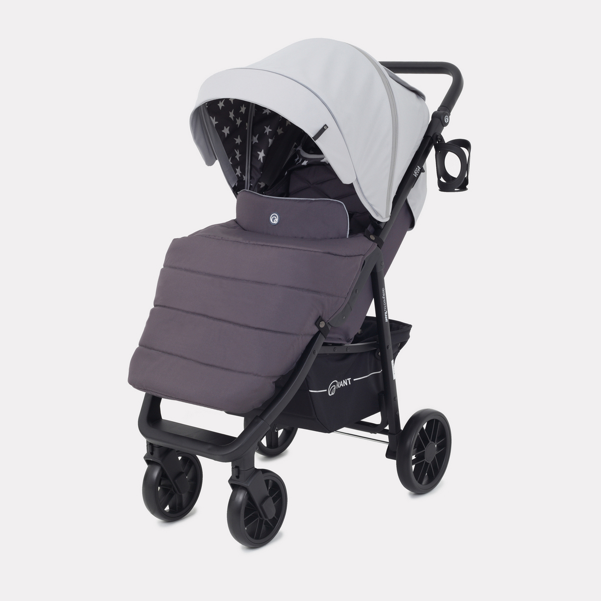 Коляска прогулочная Rant серый - фото 1